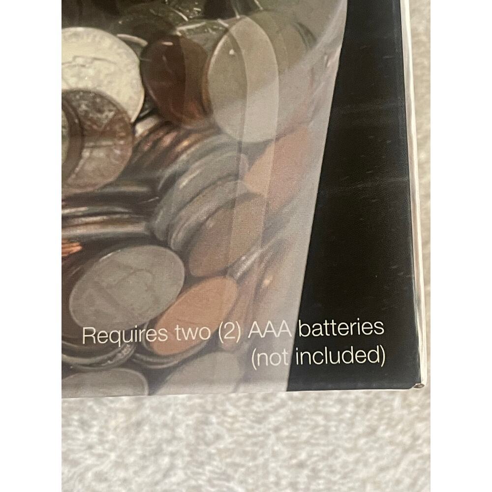 Brookstone Auto Count New Digital Coin Bank - Picture 7 of 8